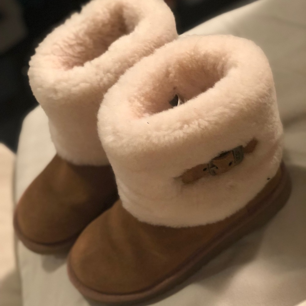 Folded down uggs